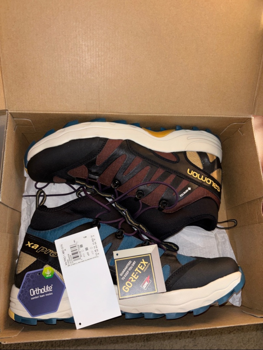 Salomon XA PRO 1 Mid GTX hiking boots $89 only tonight